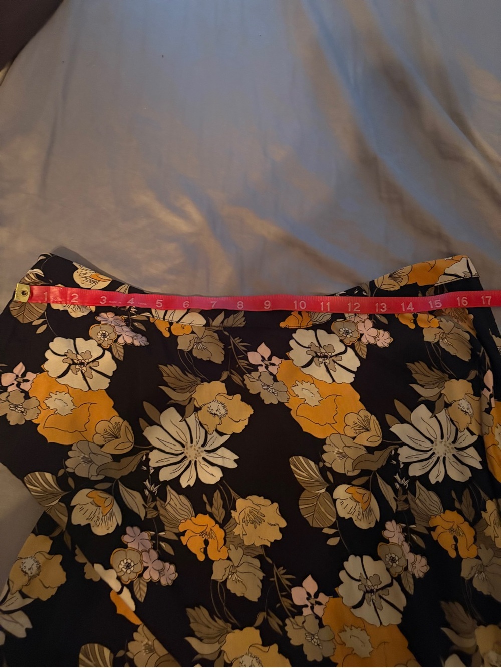 Natural Life Skirt Maxi Side Slit Floral Size Large - Picture 7 of 10